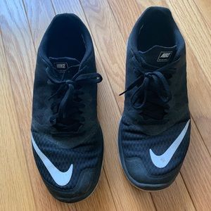 Nike FS Lite Run 3 Men’s Running Shoes Black/White Size 9 (Style 807144-001)